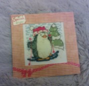 Cute penguin - from a magazine cover kit