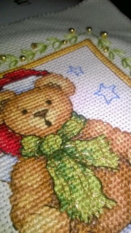 Christmas Teddy Details